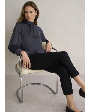 Hobbs Tara Blouse - Grey