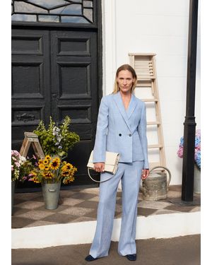 Hobbs Estella Linen Jacket - Multicolour
