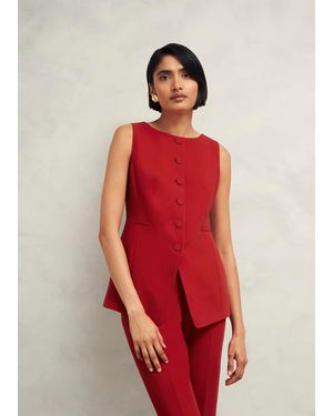 Hobbs Nova Waistcoat - Red