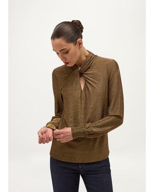 Hobbs Ashley Sparkle Top - Natural