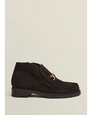 Hobbs Astrid Suede Ankle Boots - Black