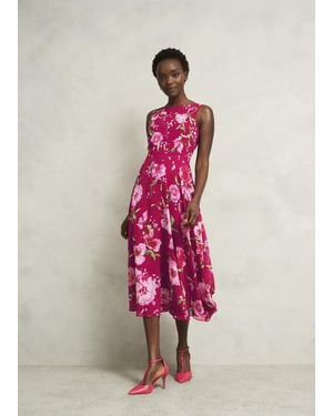Hobbs Petite Carly Dress - Pink