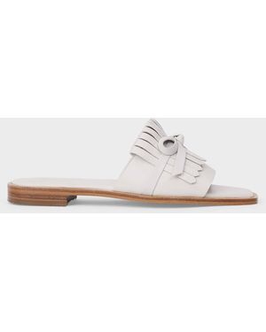 Hobbs Aliza Leather Sandals - White