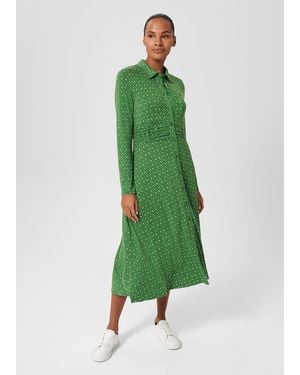 Hobbs Petite Nadina Dress - Green