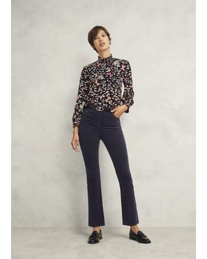 Hobbs Hampstead Cord Trousers - White