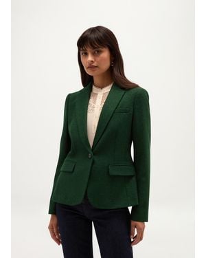 Hobbs Petite Blake Wool Jacket - Green
