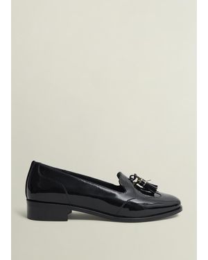 Hobbs Eleanora Leather Loafers - Black