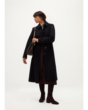 Hobbs Petite Iona Wool Coat - Black