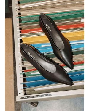 Hobbs Valentina Ballerinas - Grey