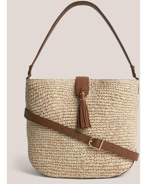 Hobbs Brooke Raffia Bag - Natural