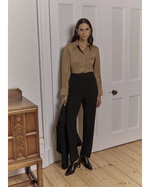 Hobbs Belgrave Trousers - Brown