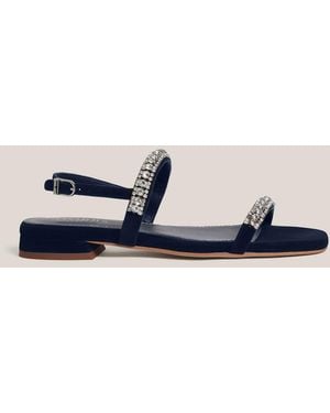 Hobbs Layla Jewelled Sandals - Blue