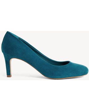 Hobbs Lizzie Suede Courts - Blue
