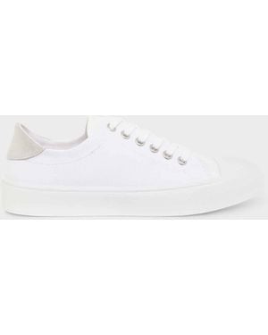 Hobbs Kasia Plimsoll - White