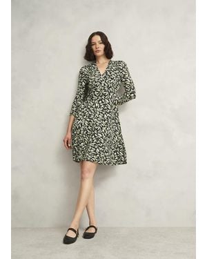 Hobbs Elosie Jersey Dress - Green