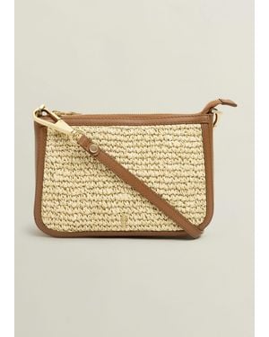 Hobbs Briella Raffia Bag - Natural