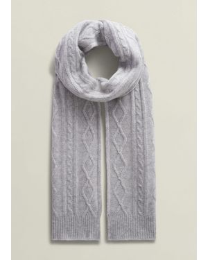 Hobbs Steph Wool Scarf - Grey
