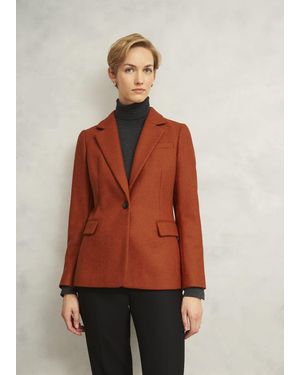 Hobbs Jess Wool Jacket - Red