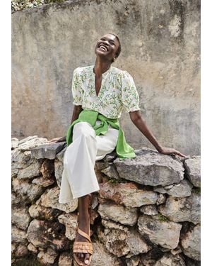 Hobbs Marianna Blouse - Natural