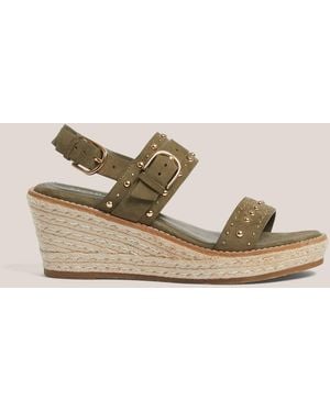 Hobbs Ashlyn Suede Espadrilles - Natural