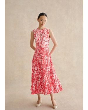 Hobbs Maddie Dress - Pink
