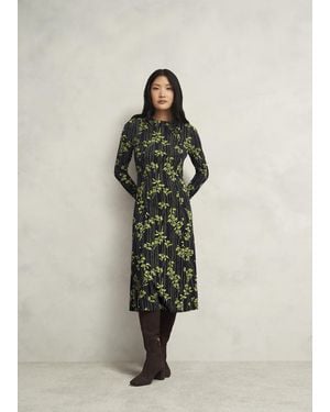 Hobbs Alison Jersey Dress - Multicolour