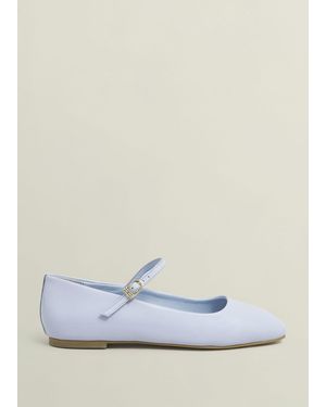 Hobbs Leather Chrissy Mary Janes - White