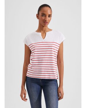 Hobbs Karis Slub Top - Red
