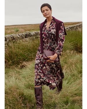 Hobbs Elin Printed Dress - Multicolour