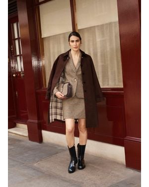 Hobbs Vienna Trench Coat - Brown
