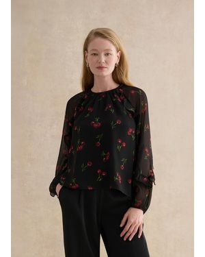 Hobbs Ryton Blouse - Black
