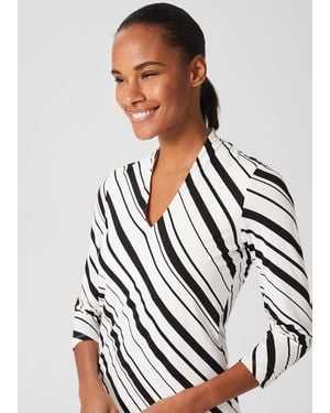 Hobbs Aimee Printed Top - White