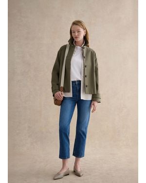 Hobbs Petite Frida Shower Resistant Trench Coat - Natural