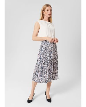 Hobbs Amica Midi Skirt - Grey