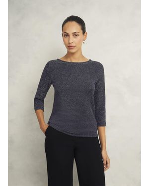 Hobbs Sonya Sparkle Top - Blue