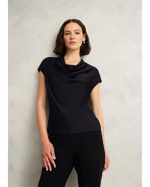 Hobbs Miranda Cowl Top - Black