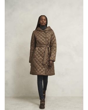 Hobbs Ines Puffer Coat - Natural