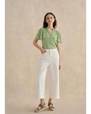 Hobbs Brinley Crop Jeans - Natural