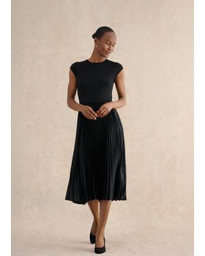 Hobbs Petite Piper Dress - Natural