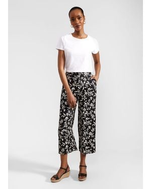 Hobbs Eve Crop Trousers - White