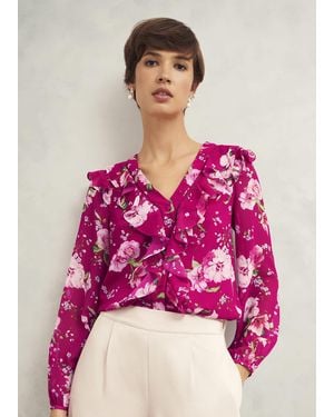 Hobbs Rosana Top - Pink