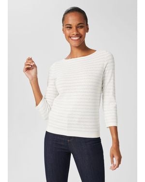 Hobbs Robin Jumper - White