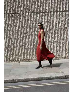 Hobbs Norieford Dress - Grey