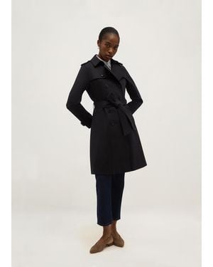 Hobbs Skylar Trench Coat - Black