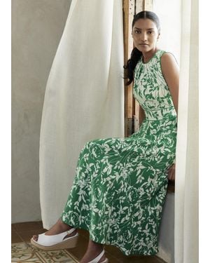 Hobbs Petite Maddie Dress - Green