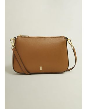 Hobbs Briella Leather Crossbody Bag - Natural