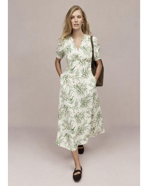 Hobbs Florentina Dress - Green
