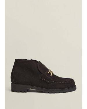 Hobbs Astrid Suede Ankle Boots - Black