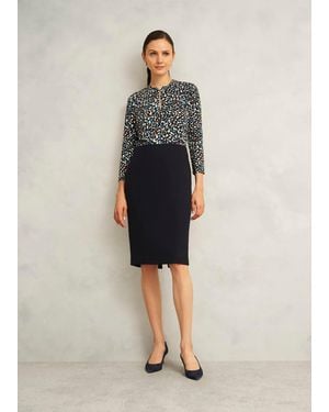Hobbs Ivy Skirt - Blue
