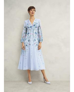 【HOBBS LONDON】Emma エマ シルクドレス Emma Silk Dress | Hobbs US |
